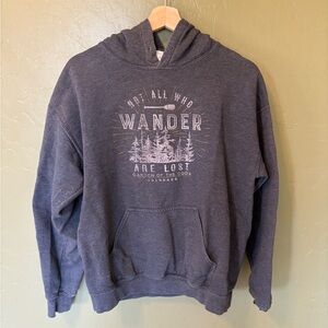 Gildan Garden Of The Gods Blue Hoodie